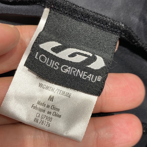 Louis Garneau bike pants Compression Padded Shorts size M black woman⭐️⭐️⭐️⭐️ - Picture 7 of 8